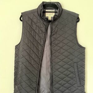 Weatherproof Garment Company Diamond Quilted Vest in Charcoal